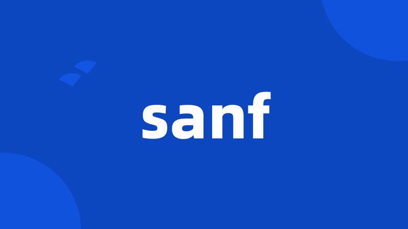 sanf