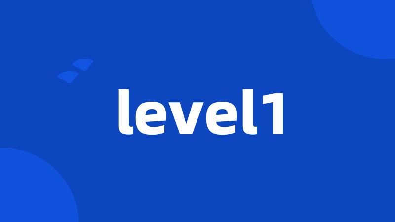 level1