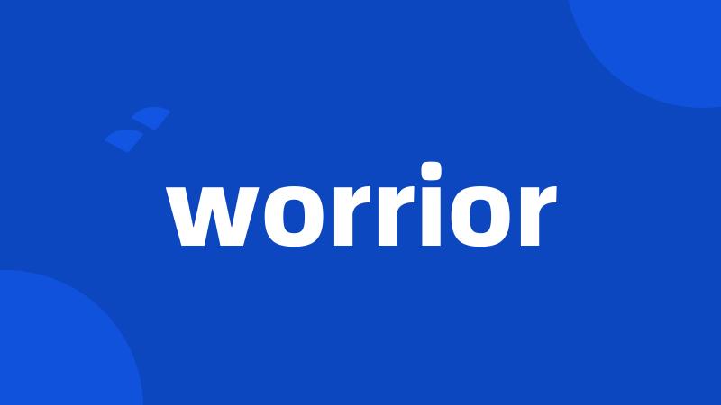 worrior