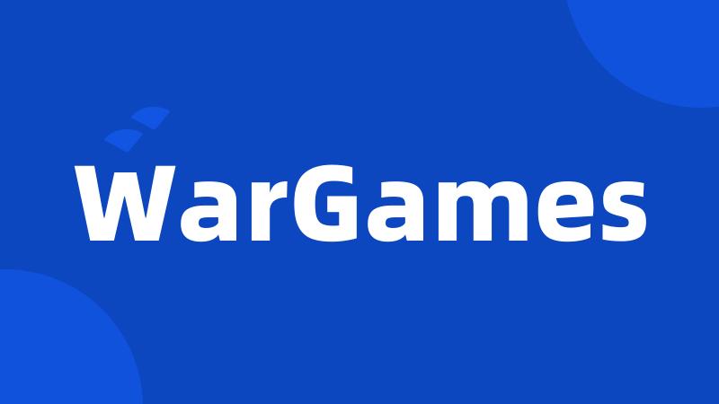 WarGames