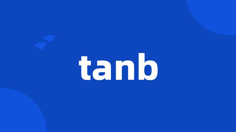 tanb