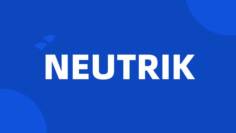 NEUTRIK