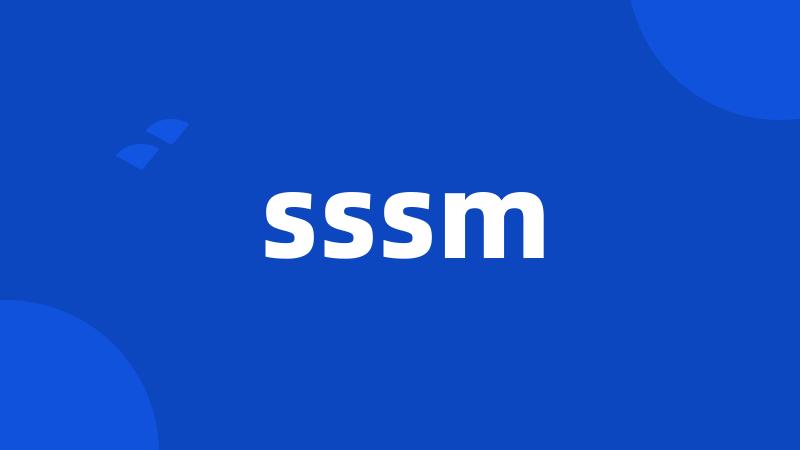 sssm