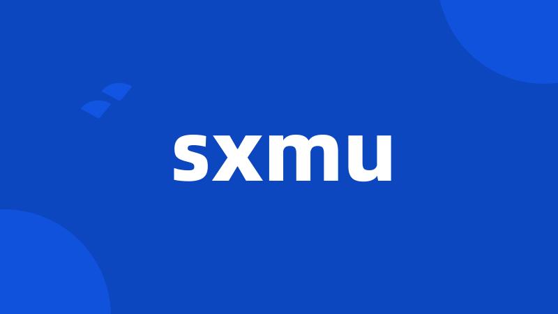 sxmu