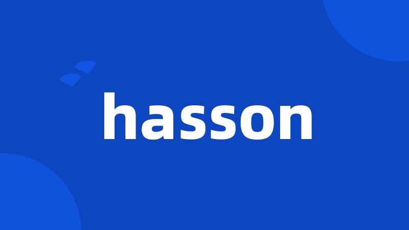 hasson