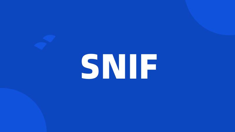 SNIF