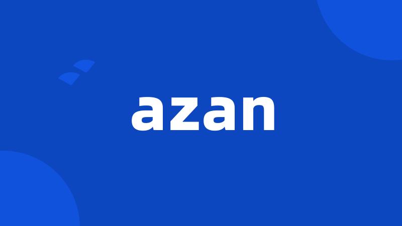 azan