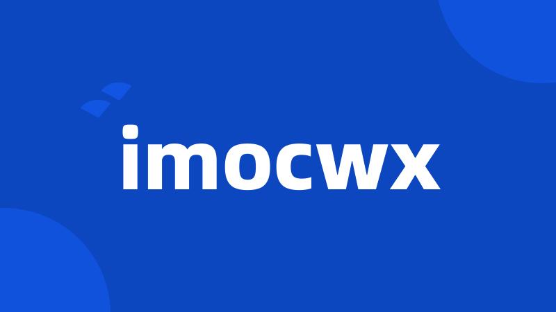 imocwx