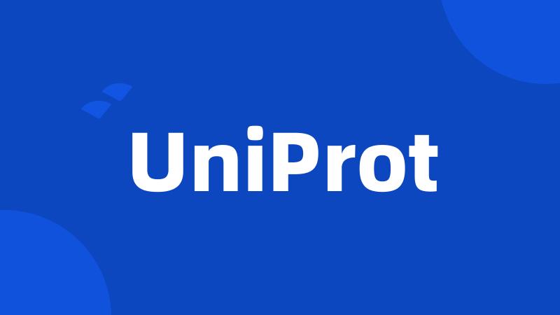 UniProt