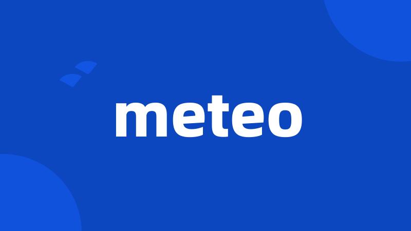 meteo