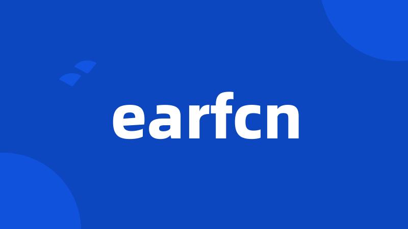 earfcn