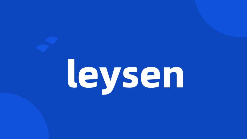 leysen