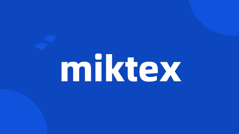 miktex