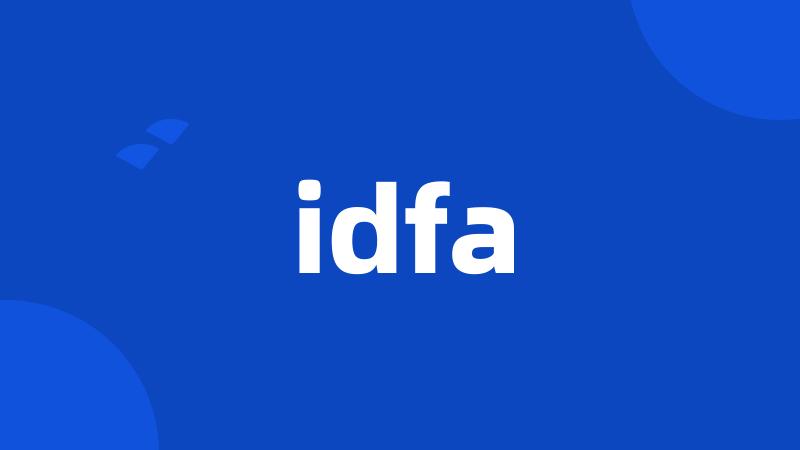 idfa