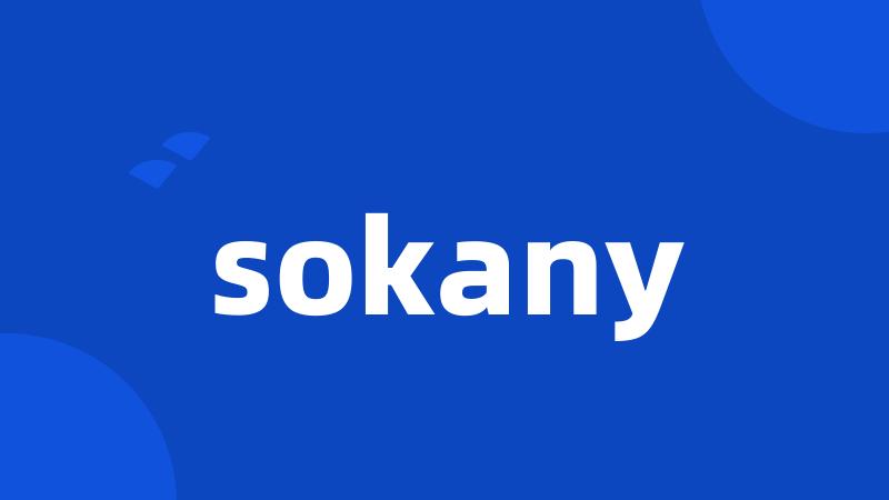 sokany