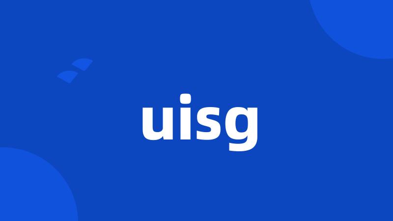 uisg