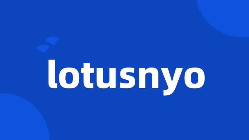 lotusnyo