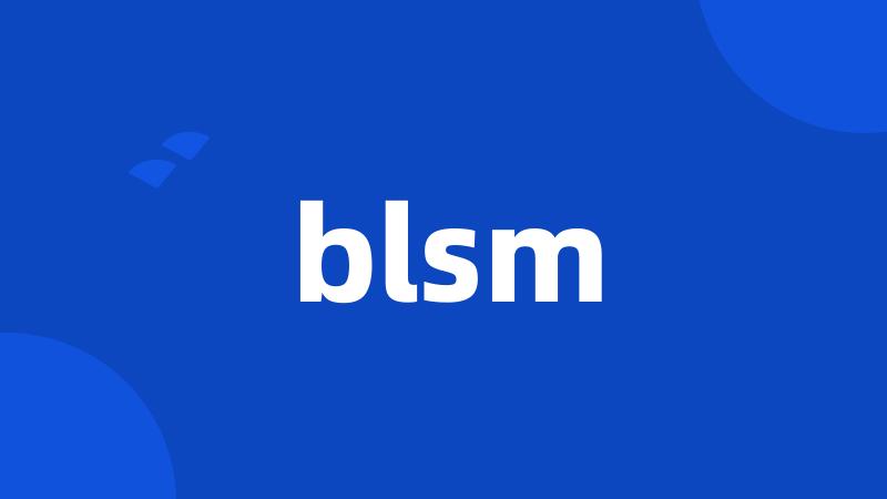 blsm