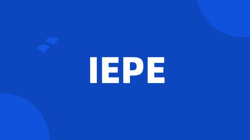 IEPE