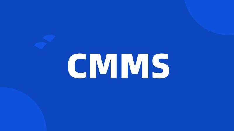 CMMS