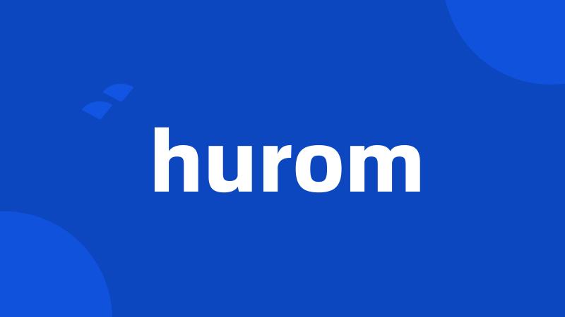 hurom