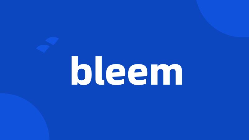 bleem