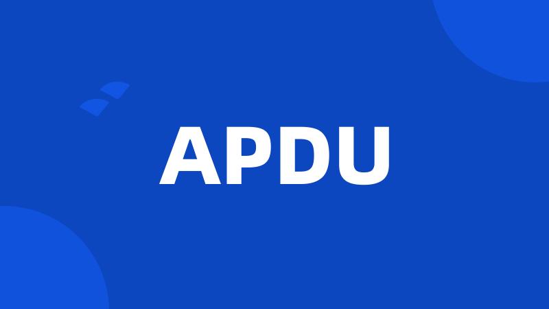 APDU