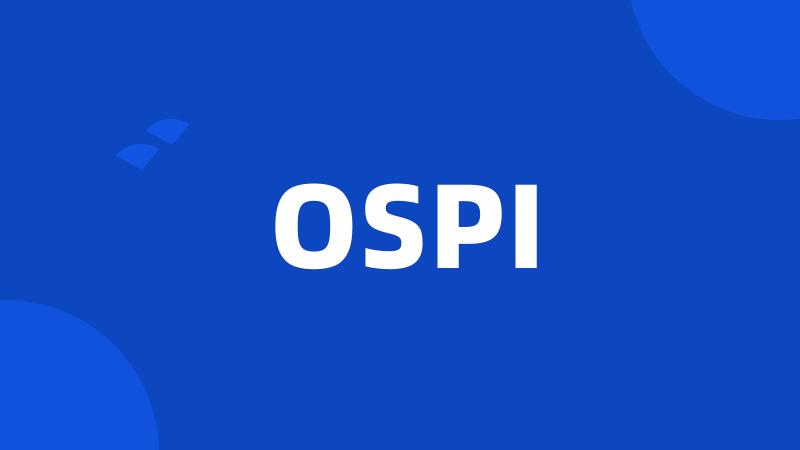 OSPI