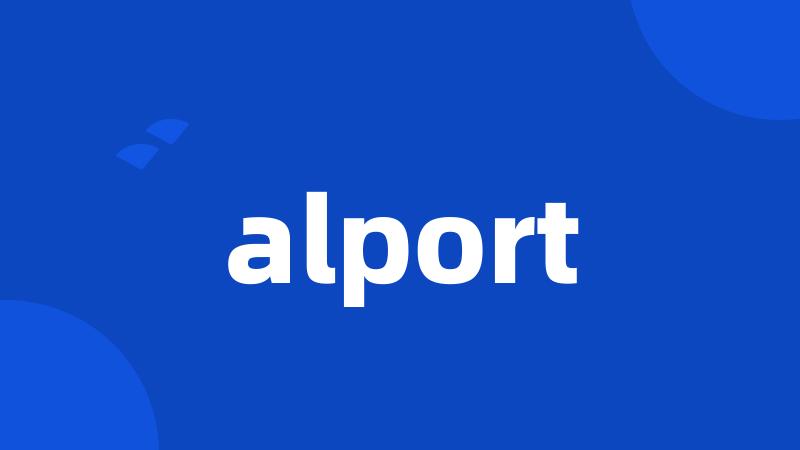 alport