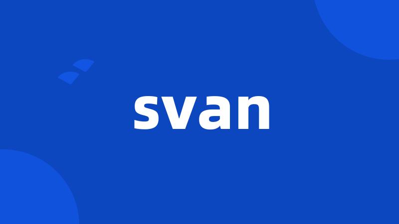 svan