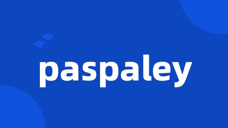 paspaley