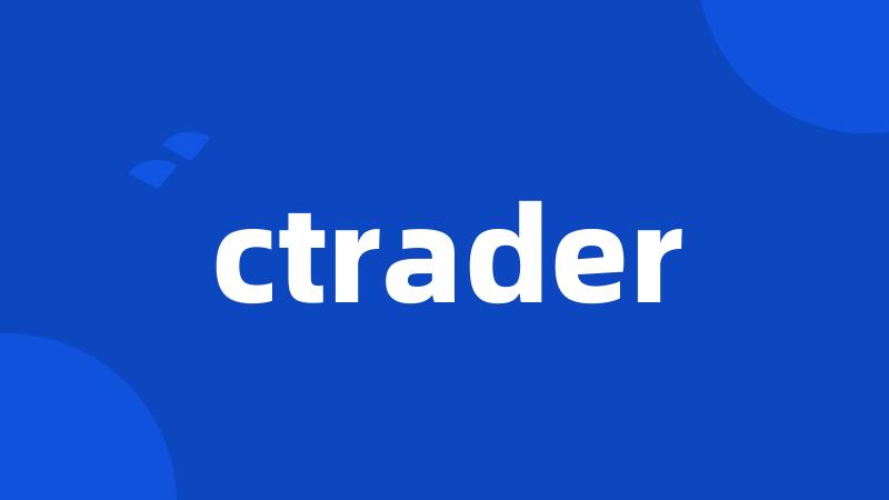 ctrader