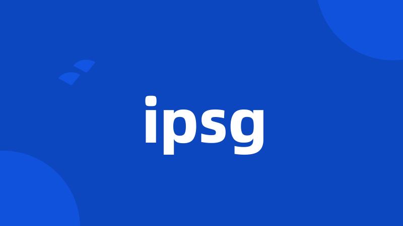 ipsg