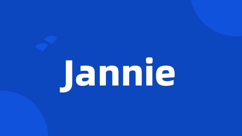 Jannie