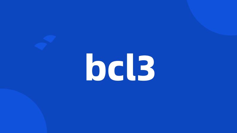 bcl3