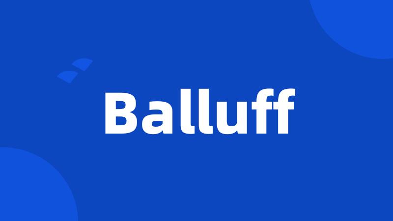 Balluff