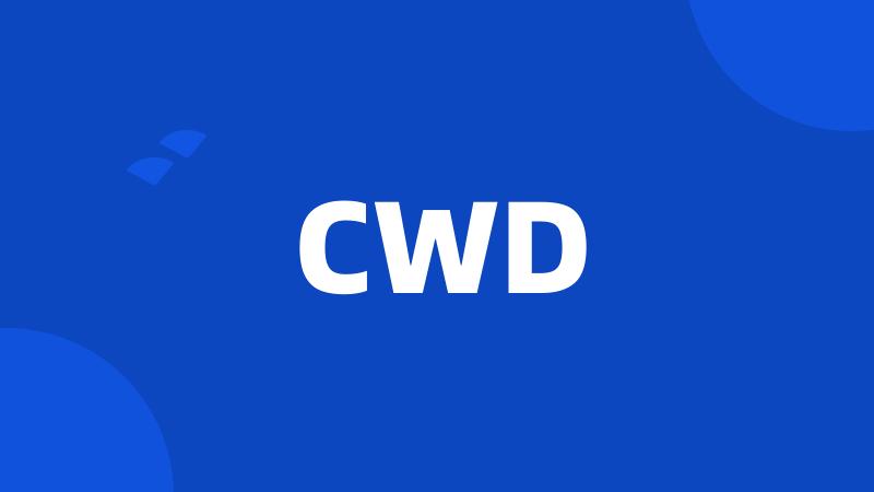 CWD