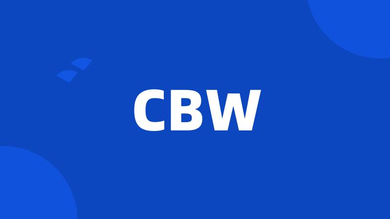 CBW