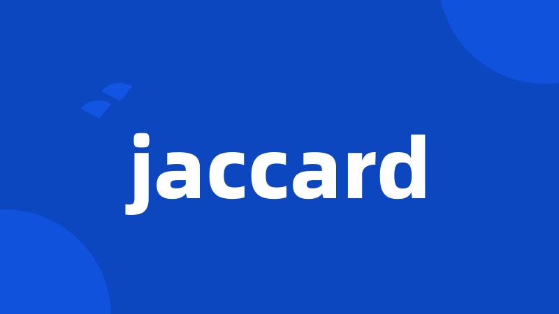 jaccard