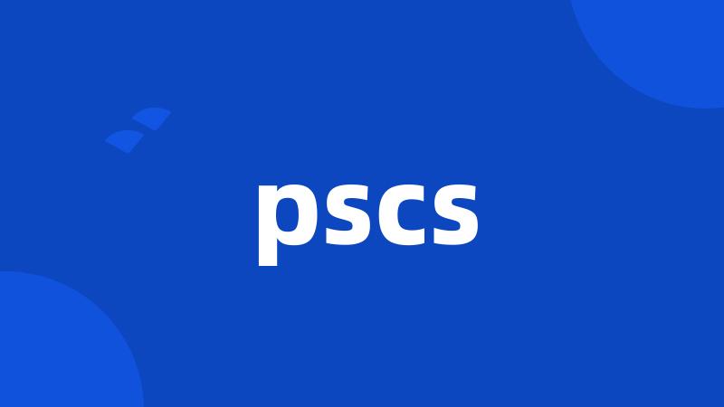 pscs