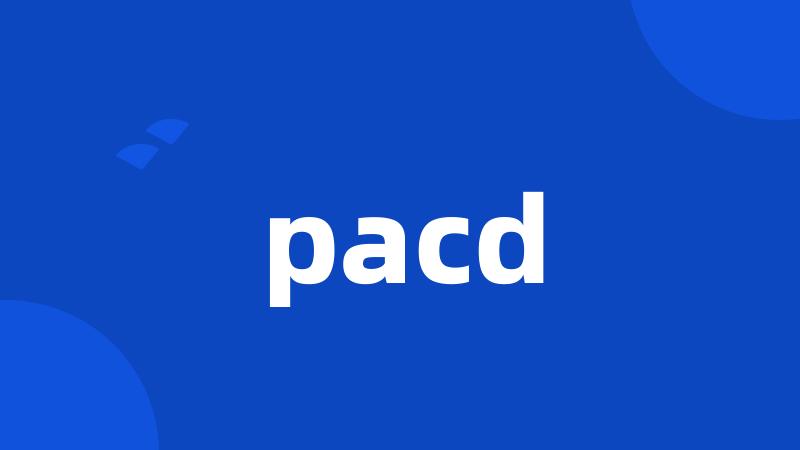 pacd