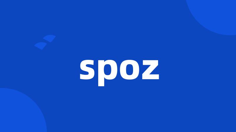 spoz