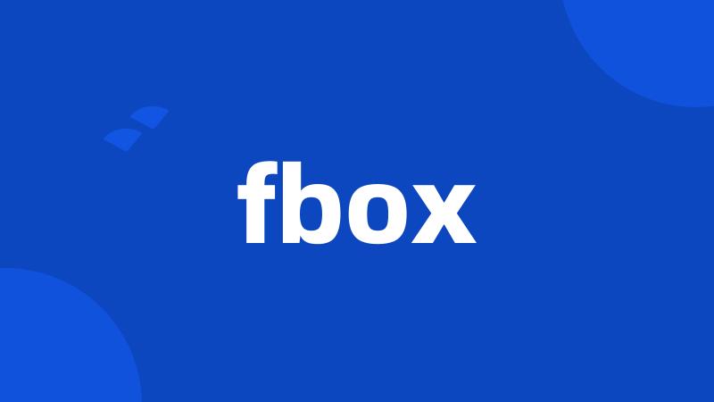 fbox