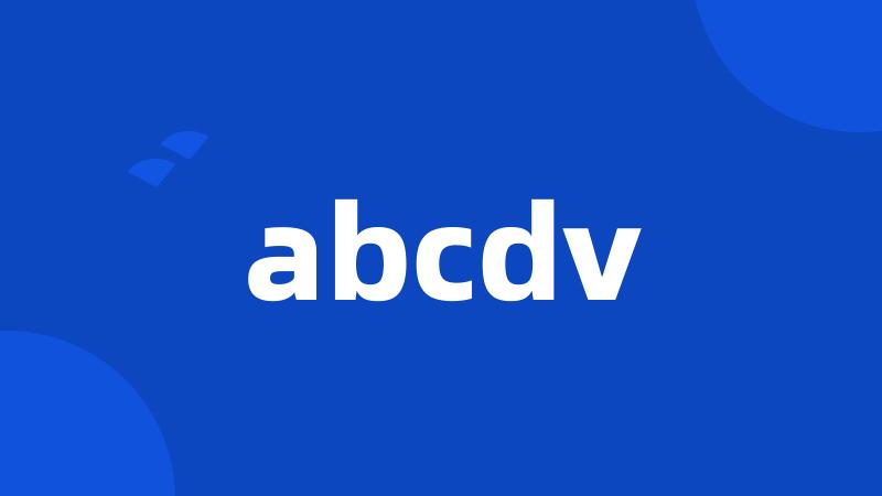 abcdv