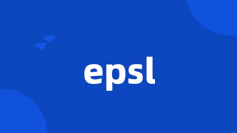 epsl