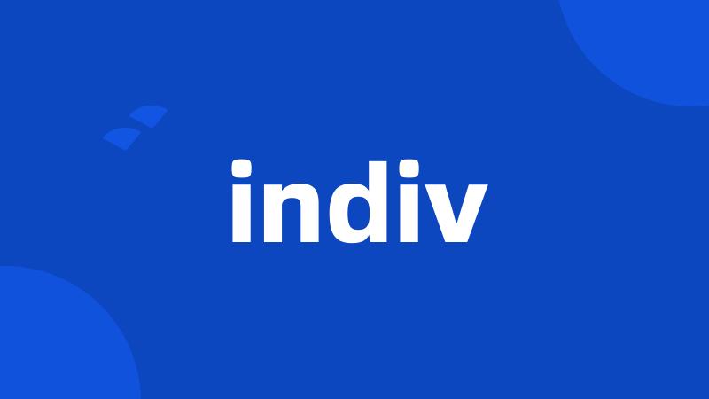 indiv