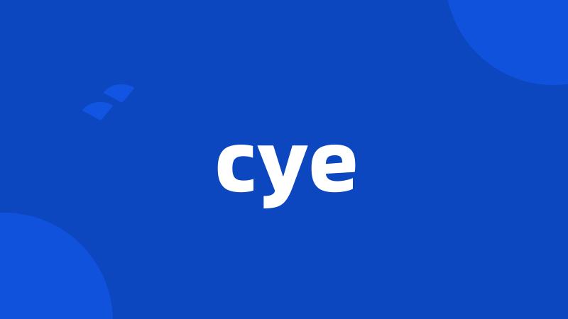 cye