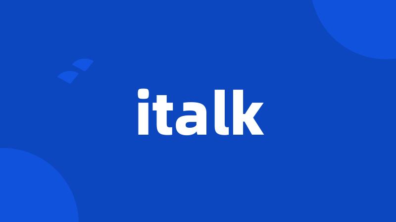 italk