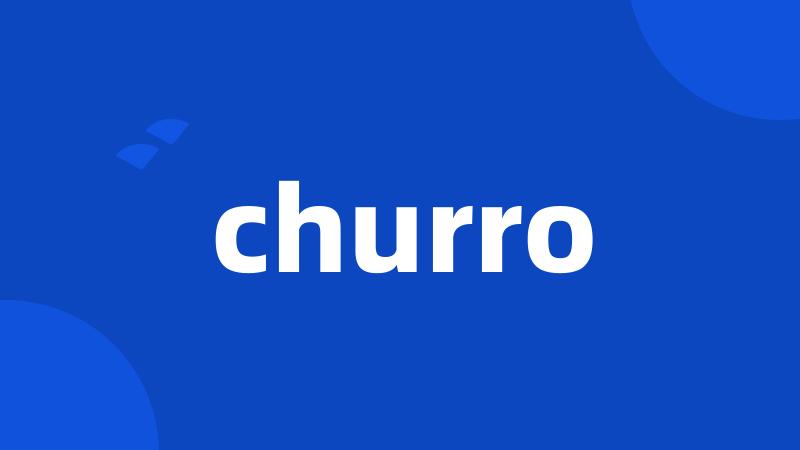 churro