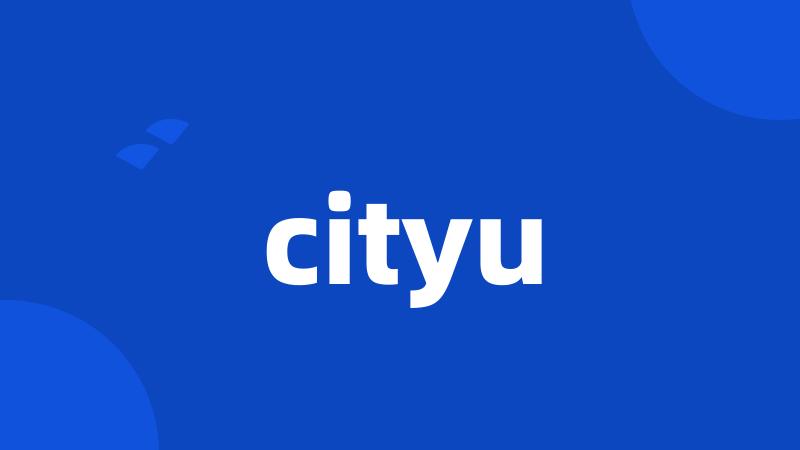 cityu